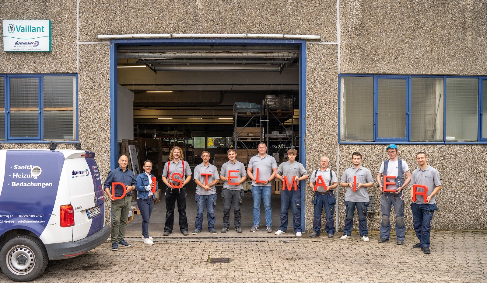 Distelmaier GmbH Sanitär - Heizung - Dach in Hamburg – Betriebsansicht