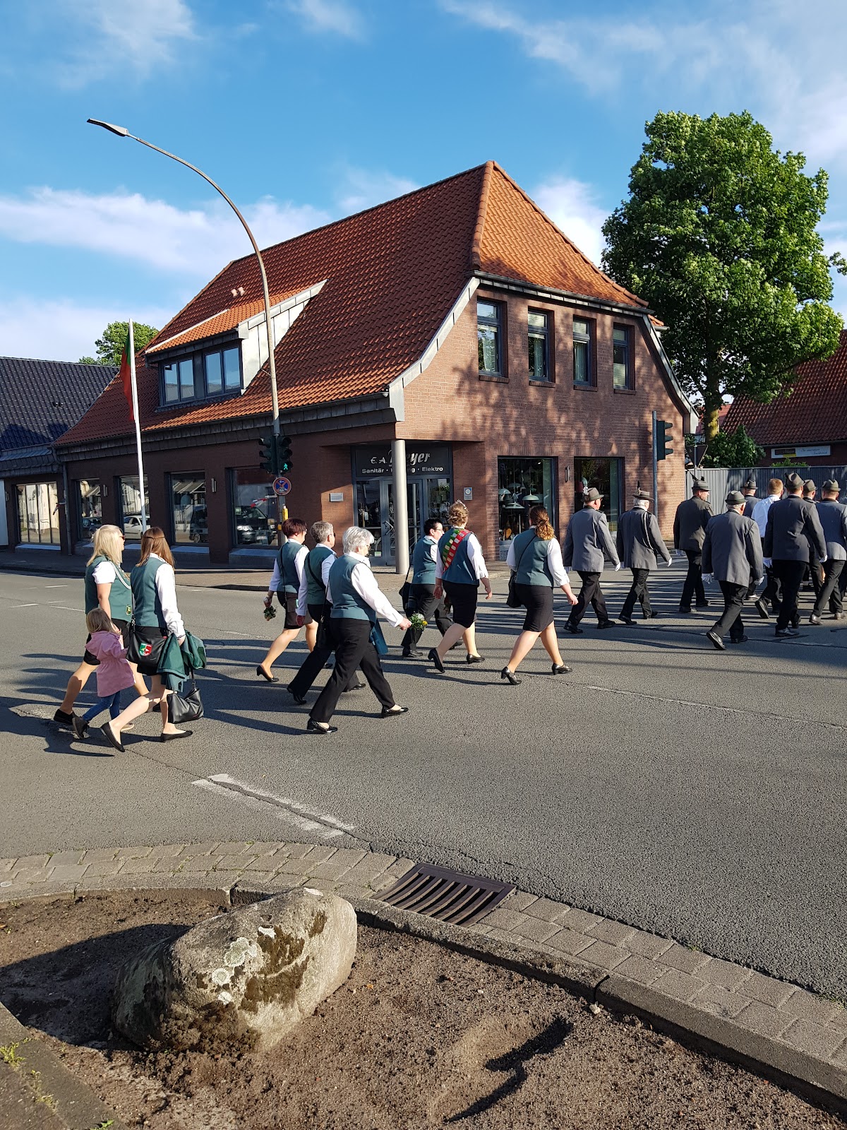 E. A. MEYER HAUSTECHNIK in Oerel – Betriebsansicht