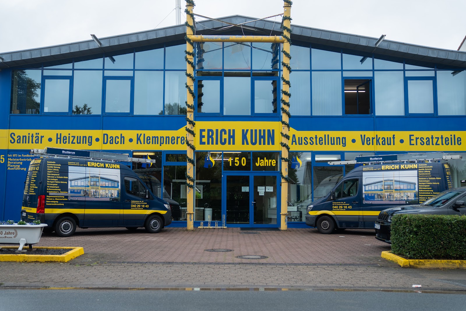 Erich Kuhn GmbH in Hamburg – Betriebsansicht