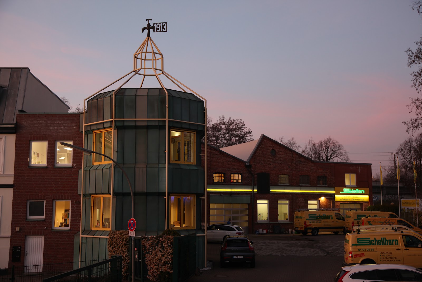 Fritz Schellhorn GmbH in Hamburg – Betriebsansicht