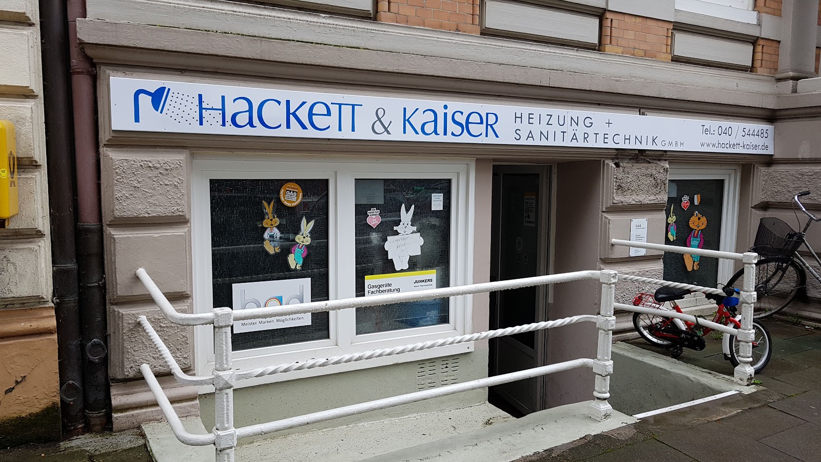Hackett & Kaiser Sanitär- technik GmbH in Hamburg – Betriebsansicht