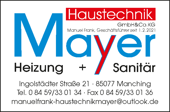 Haustechnik Mayer GmbH & Co. KG in Manching – Betriebsansicht