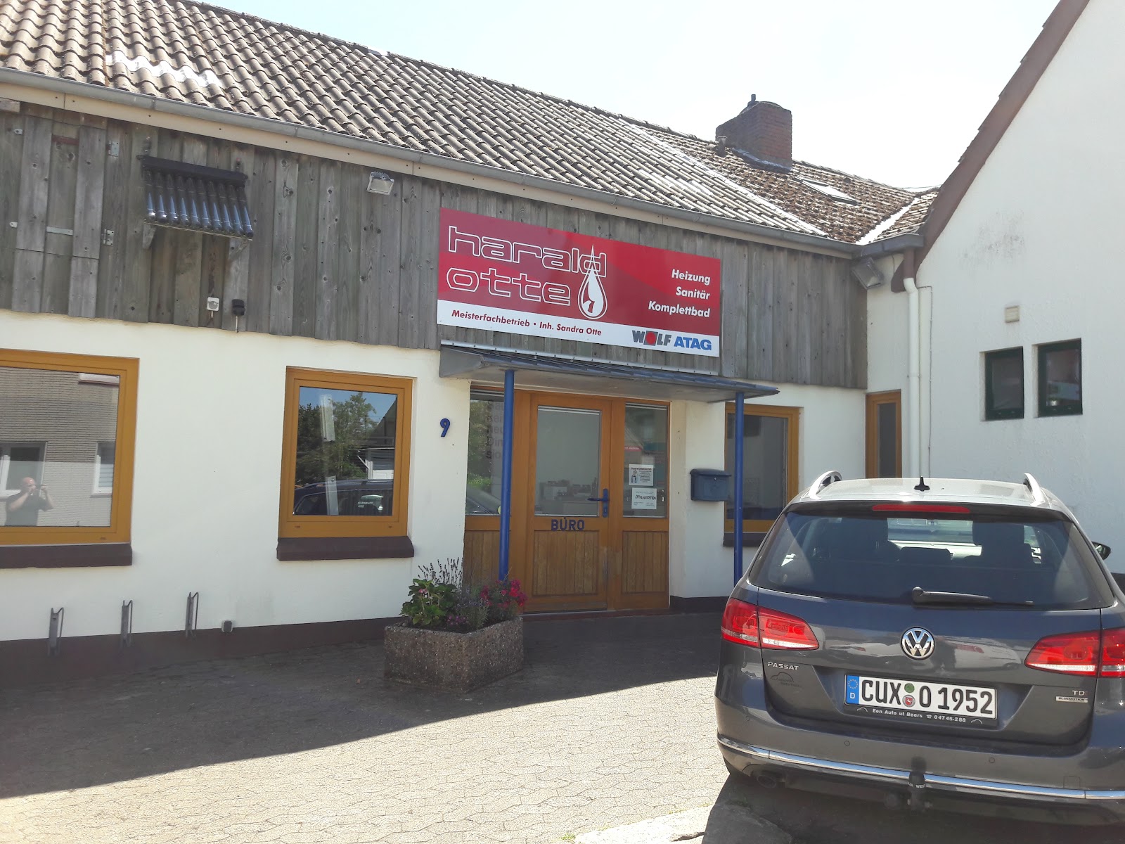 Haustechnik Sandra Otte GmbH in Geestland – Betriebsansicht