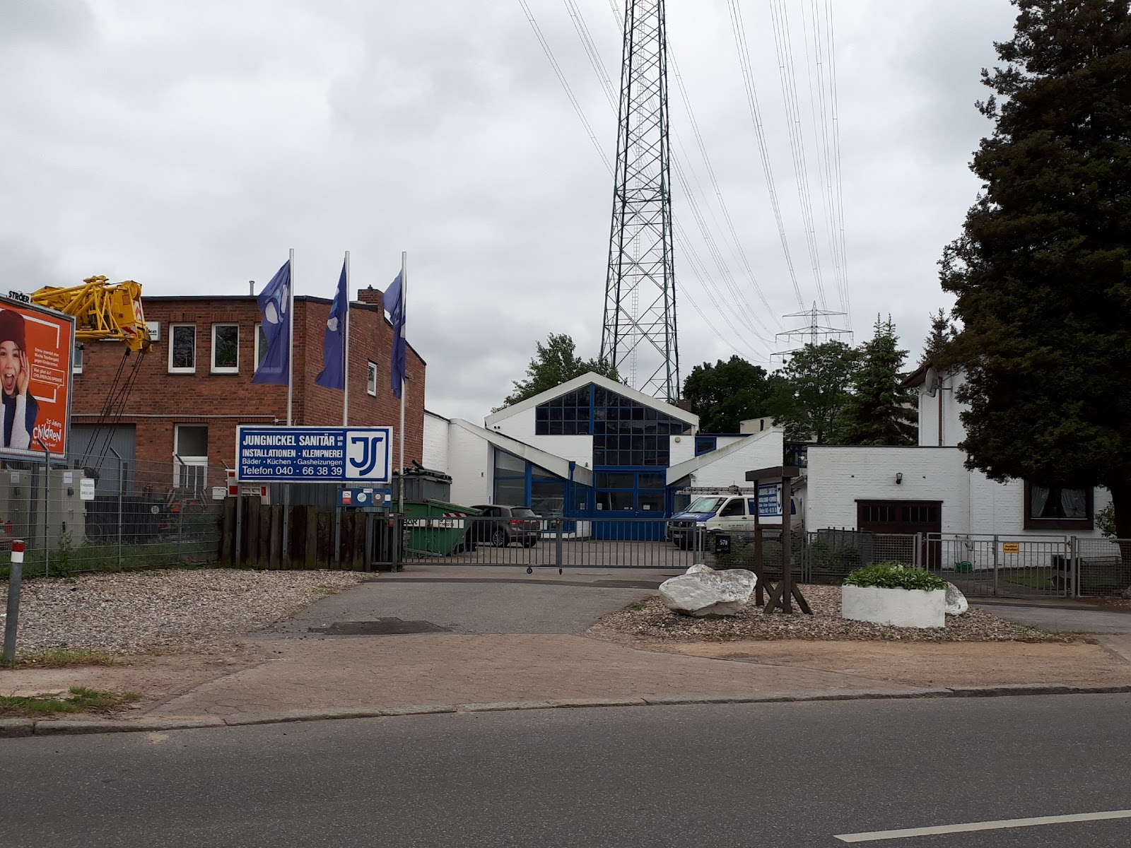 Jungnickel Sanitär GmbH in Hamburg – Betriebsansicht