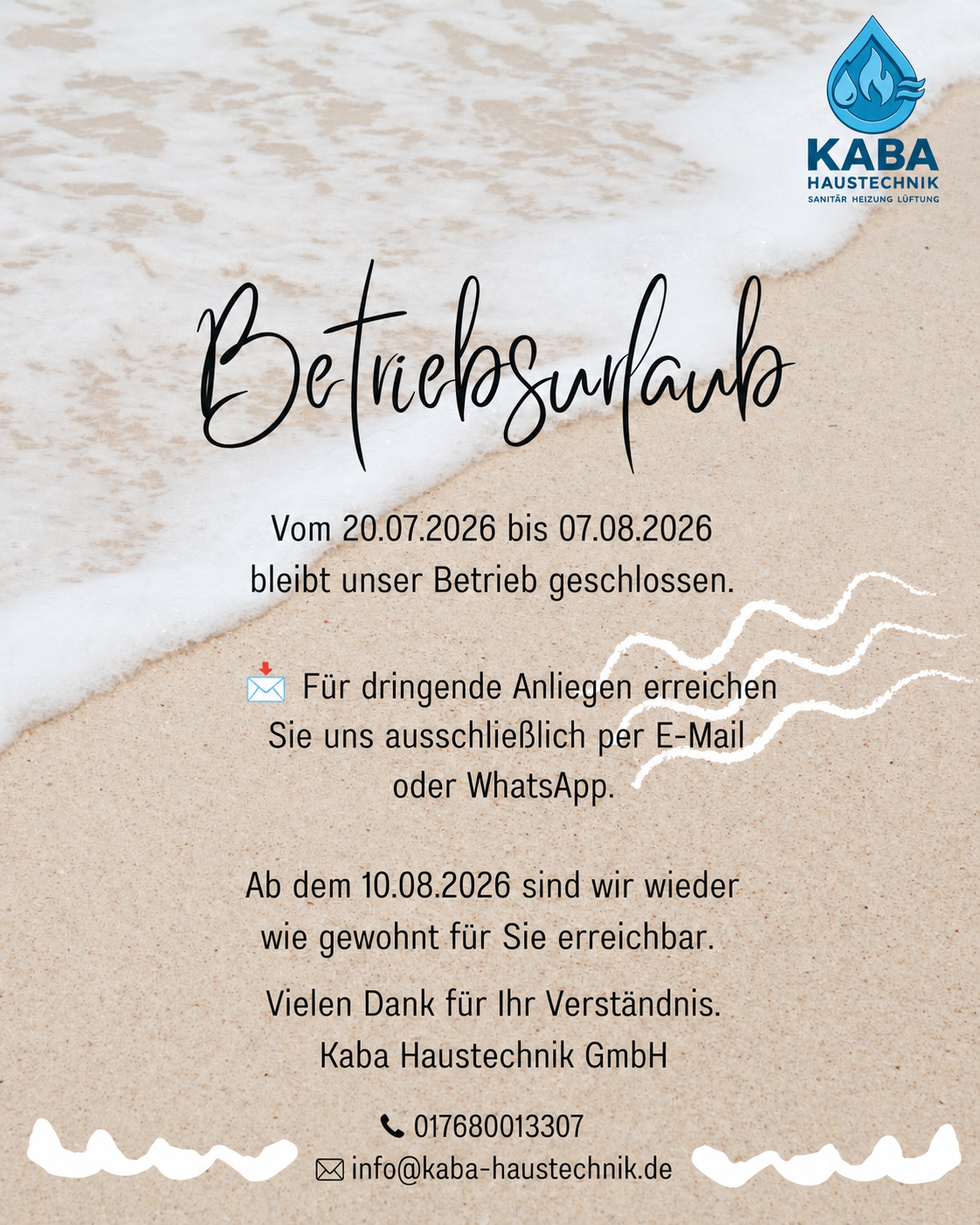 Kaba Haustechnik GmbH in Hamburg – Betriebsfoto 1