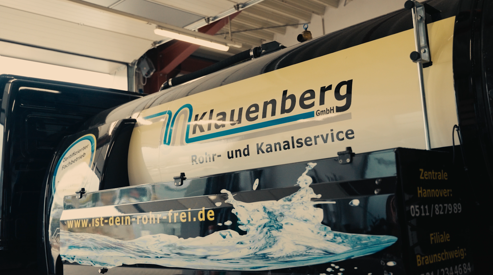 Klauenberg GmbH Rohr- und Kanalservice in Hamburg – Betriebsfoto 1