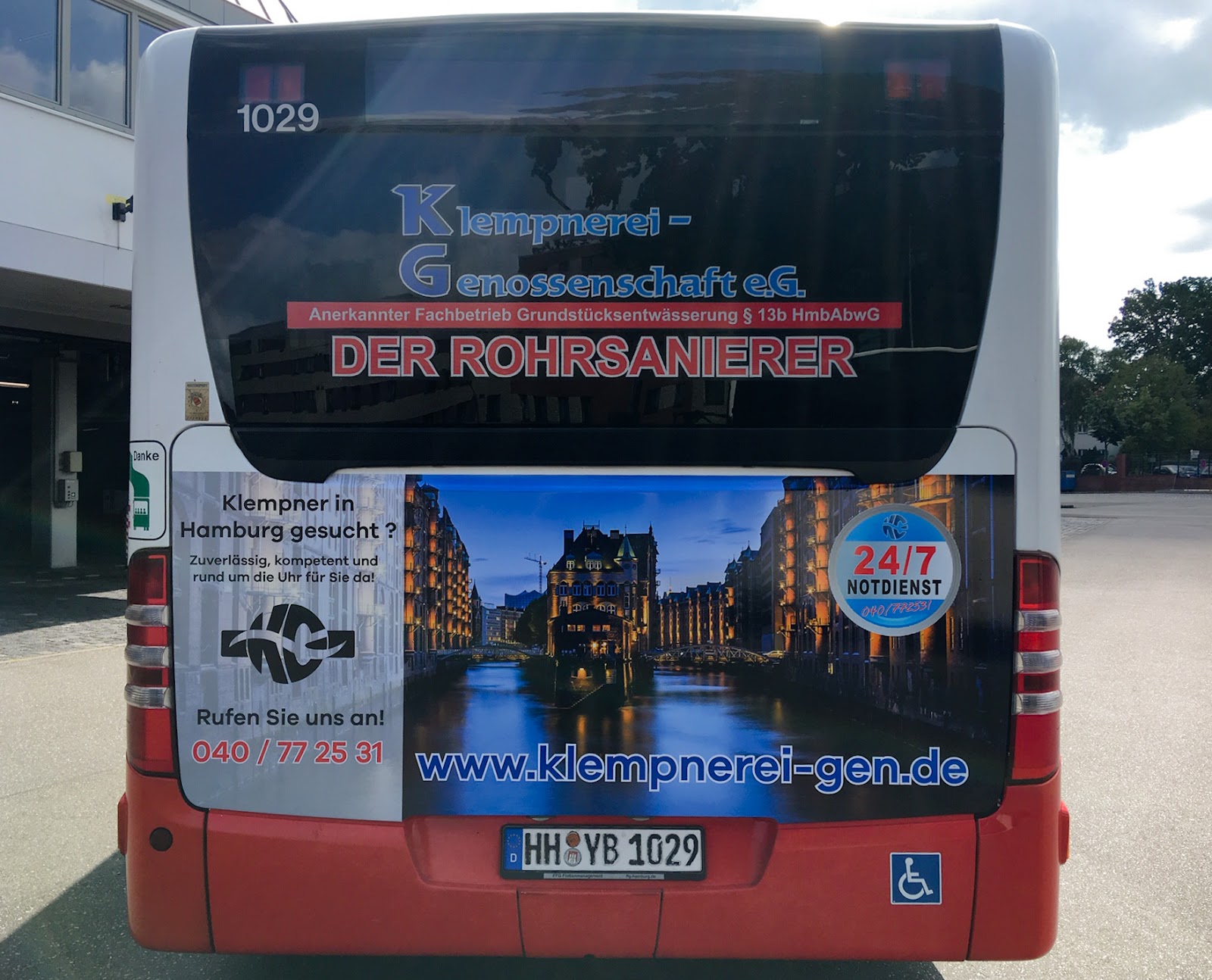 Klempnerei-, Installations- und Rohrleitungsbau Genossenschaft eG in Hamburg – Betriebsfoto 1