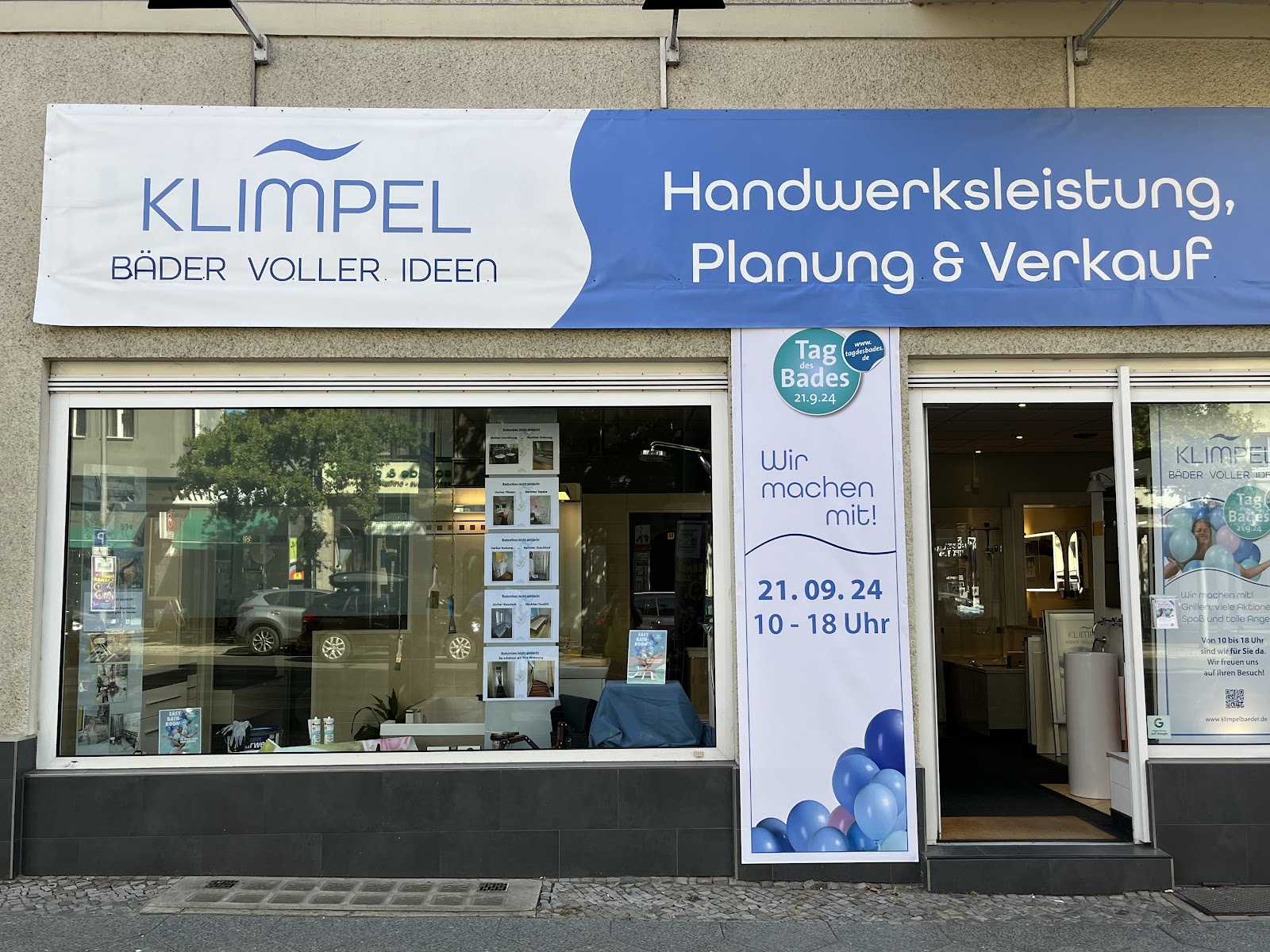 Klimpel Bäder GmbH - Handwerker, Beratung, Verkauf - Installateur, Fliesenleger, Elektriker, Maßtischler, Maler, Trockenbau