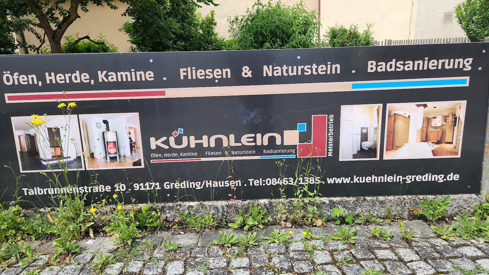Öfen + Fliesen Kühnlein in Greding – Foto aus einer Kundenbewertung