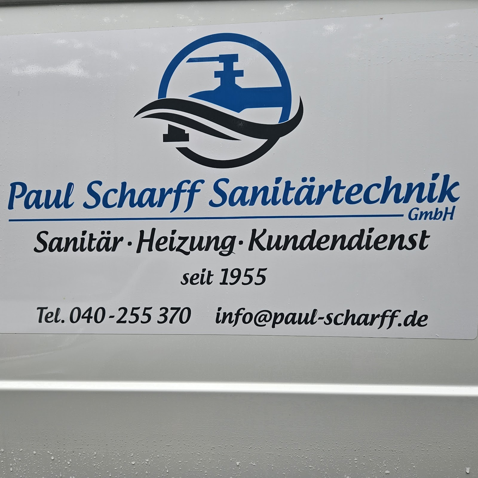 Paul Scharff Sanitärtechnik GmbH in Hamburg – Betriebsansicht