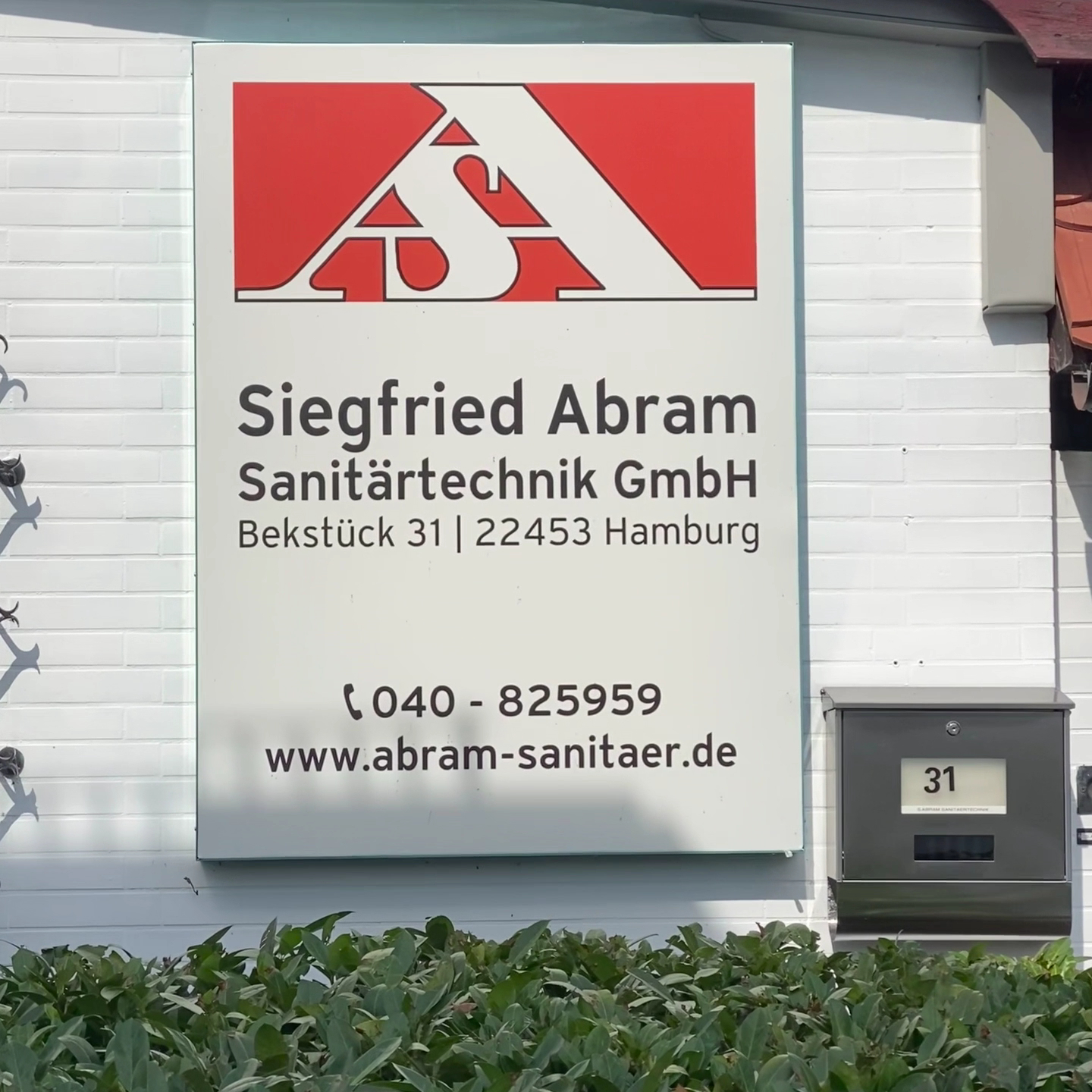 Siegfried Abram Sanitärtechnik GmbH in Hamburg – Betriebsfoto 1