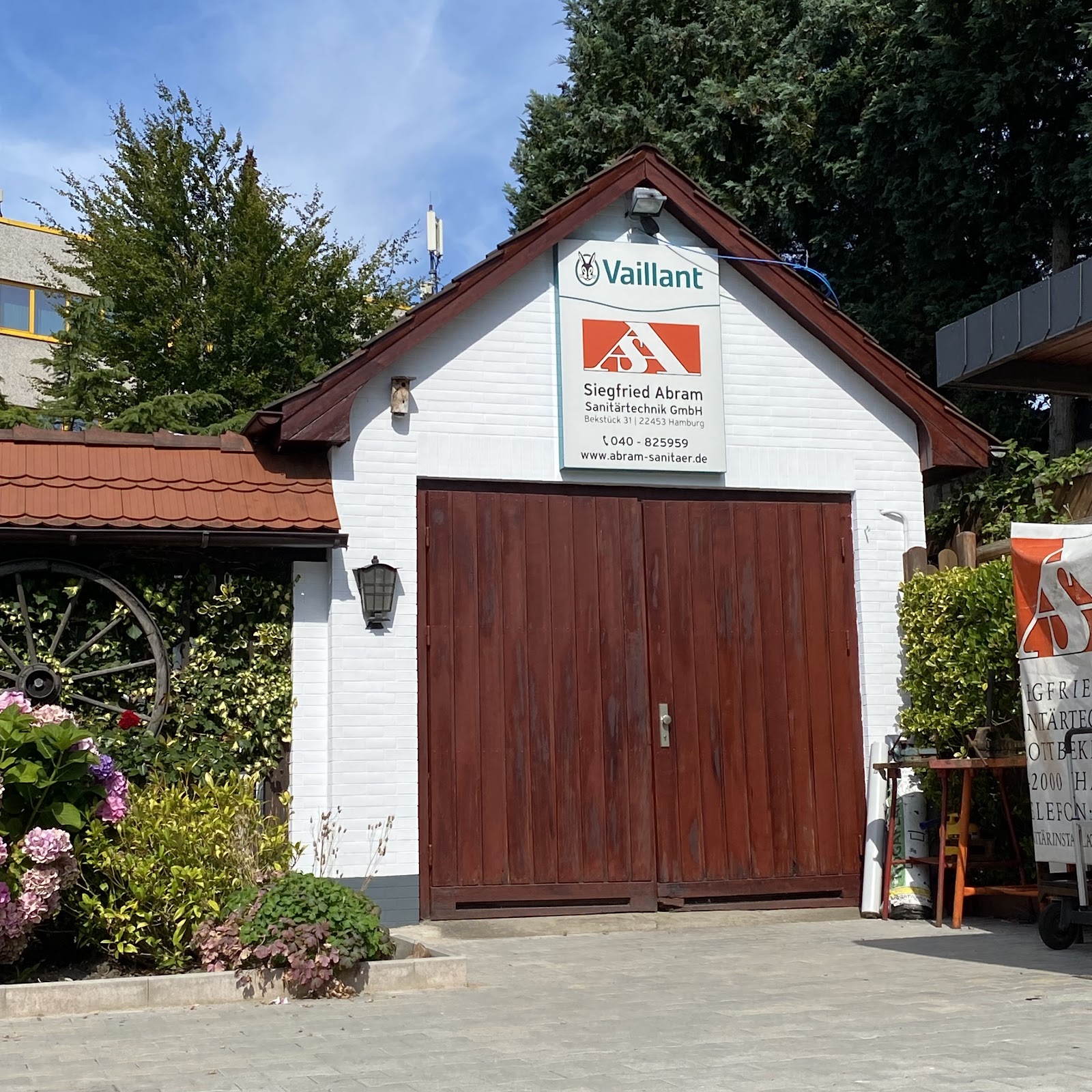 Siegfried Abram Sanitärtechnik GmbH in Hamburg – Betriebsansicht