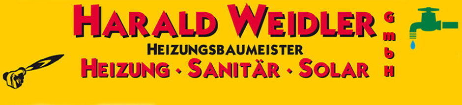 Logo Weidler Harald Sanitär, Heizung, Solar